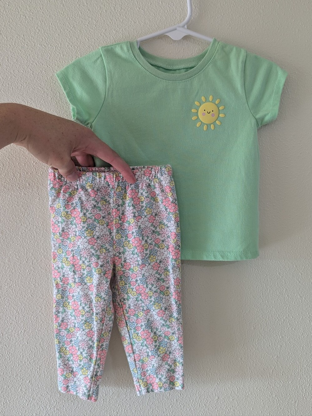 Spring Girl Outfit 6m